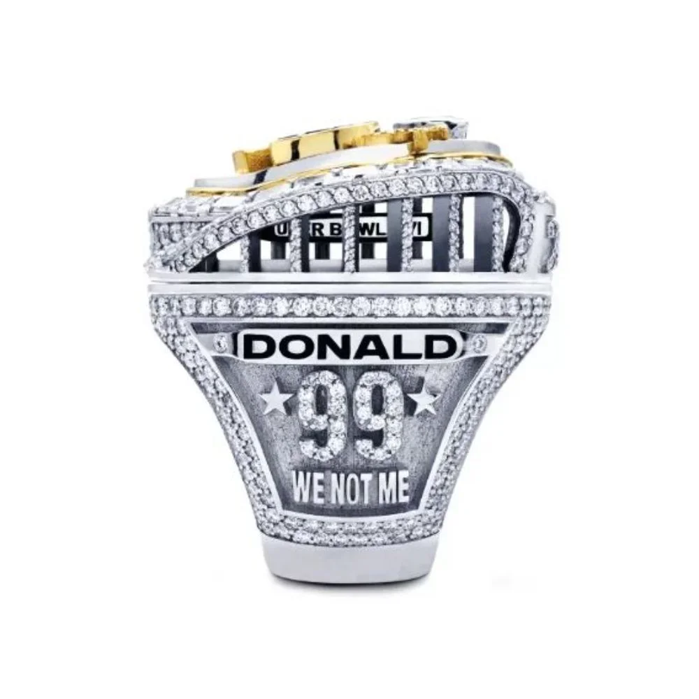 L. A. Rams Super Bowl Ring Fan Edition Championship Donald We Not Me - Picture 3 of 3